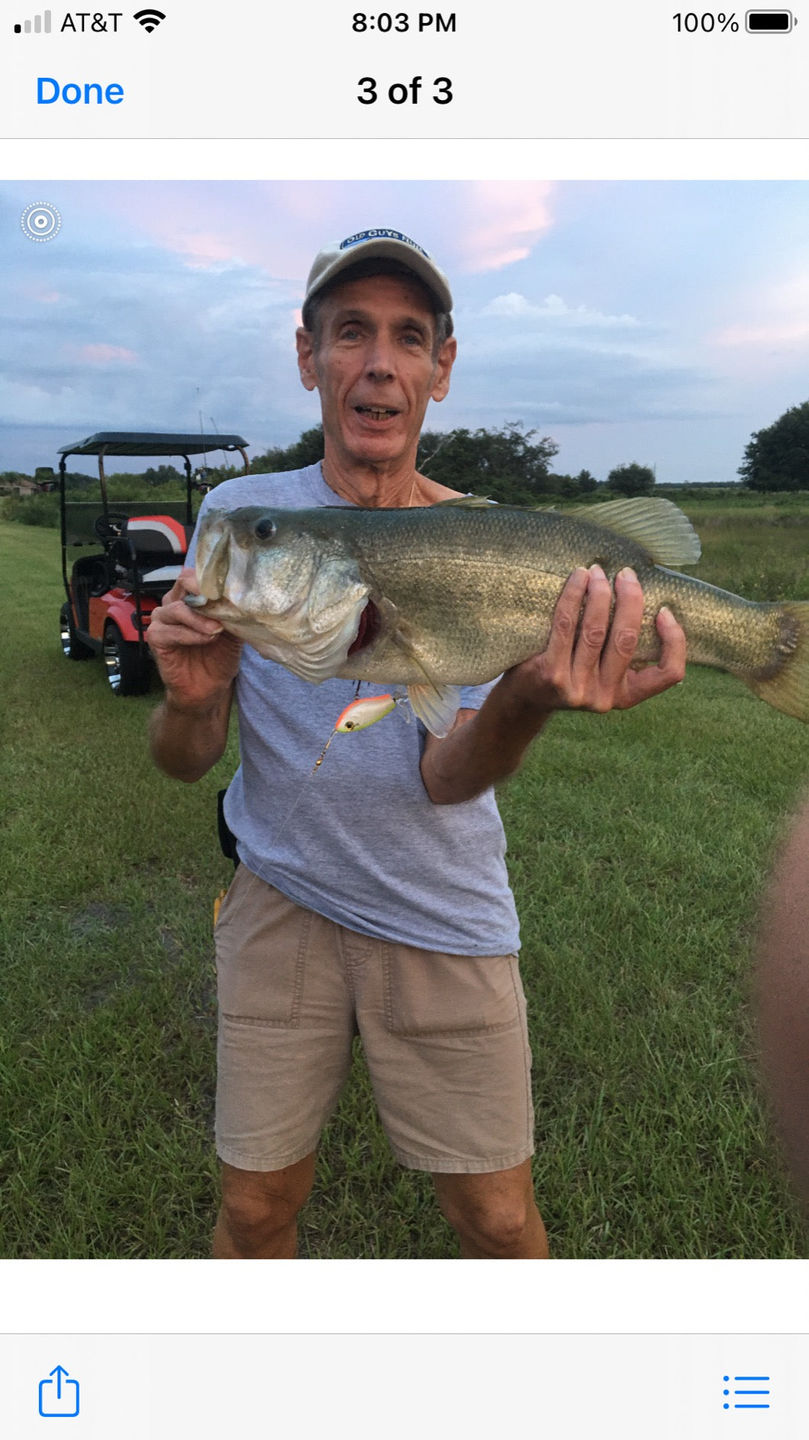 Customer photo review of Topwater Revenge Plopper Lure Single Blade