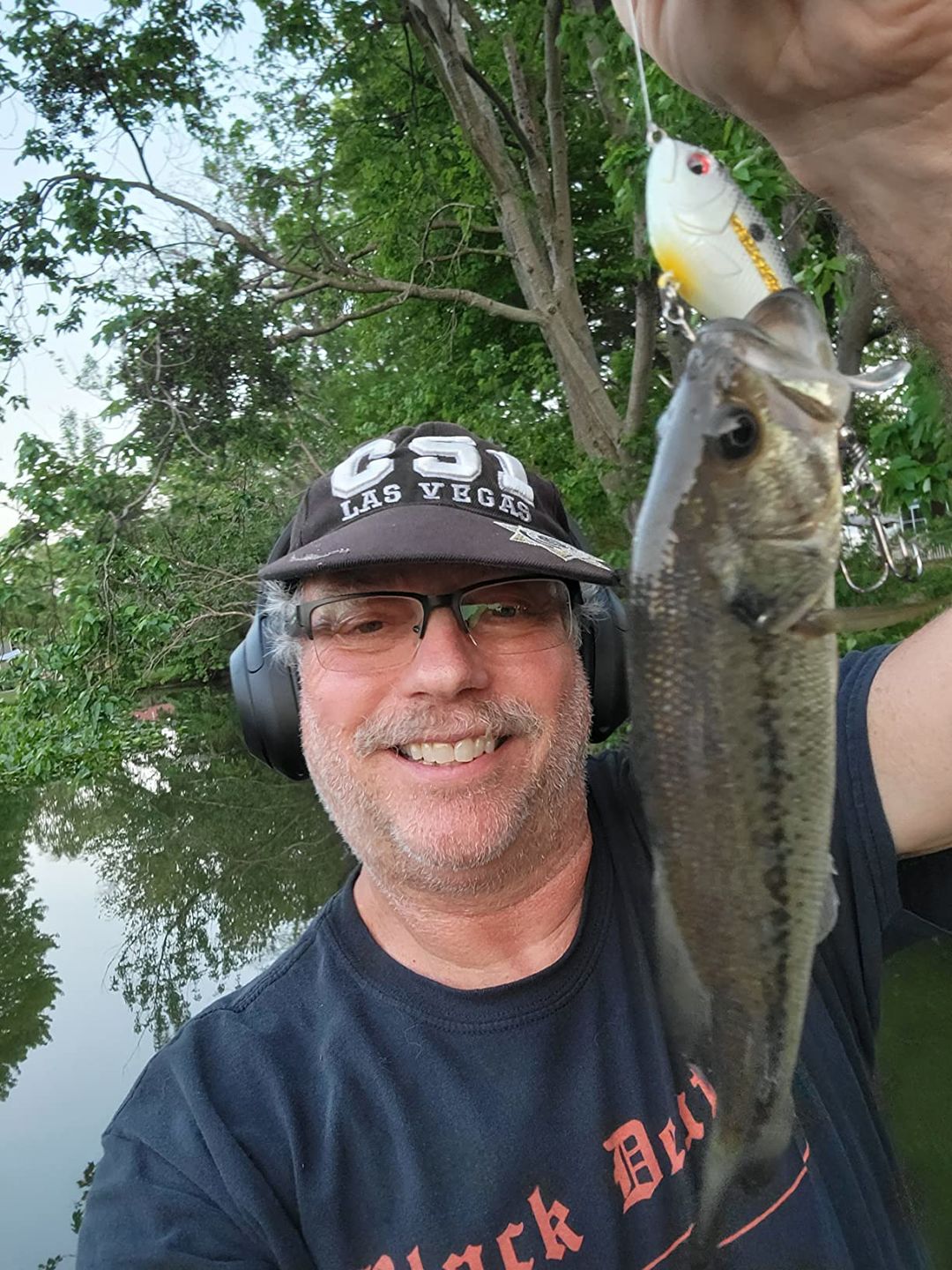Customer photo review of TRUSCEND PoPobait with BKK Hooks, Top Water Whopper Plopper Fishing Lures for Bass Walleye Pike Catfish, Floating Lure for Freshwater or Saltwater Amazing Lures Fishing Gifts for Family Fishing [WM]