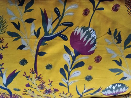 Customer photo review of Mustard Floral-Bed Set