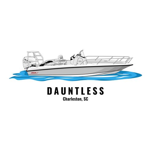 Customer photo review of Custom Digital Boat Artwork