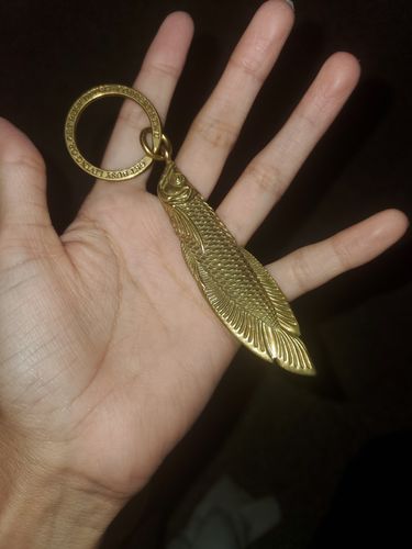 Customer photo review of Brass Arowana Box Opener
