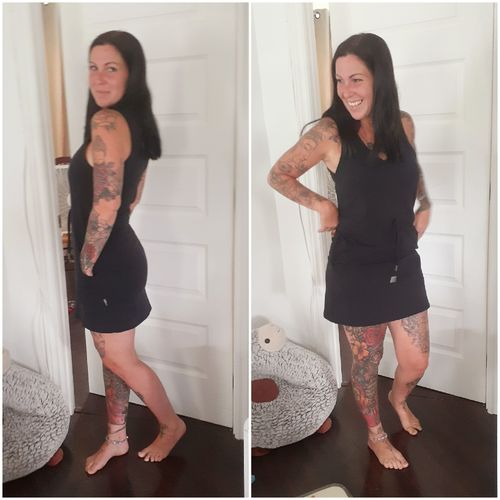 Customer photo review of Summer Dress - Black