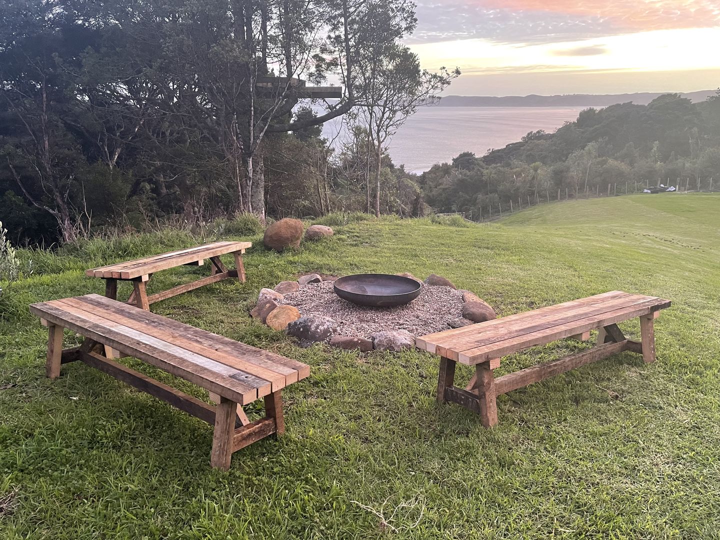 Customer photo review of Outdoor Brazier Fire Pit Bowl 80cm