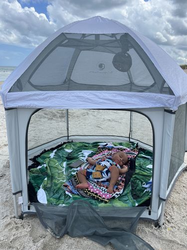 Customer photo review of Pop N' Go® Playpen