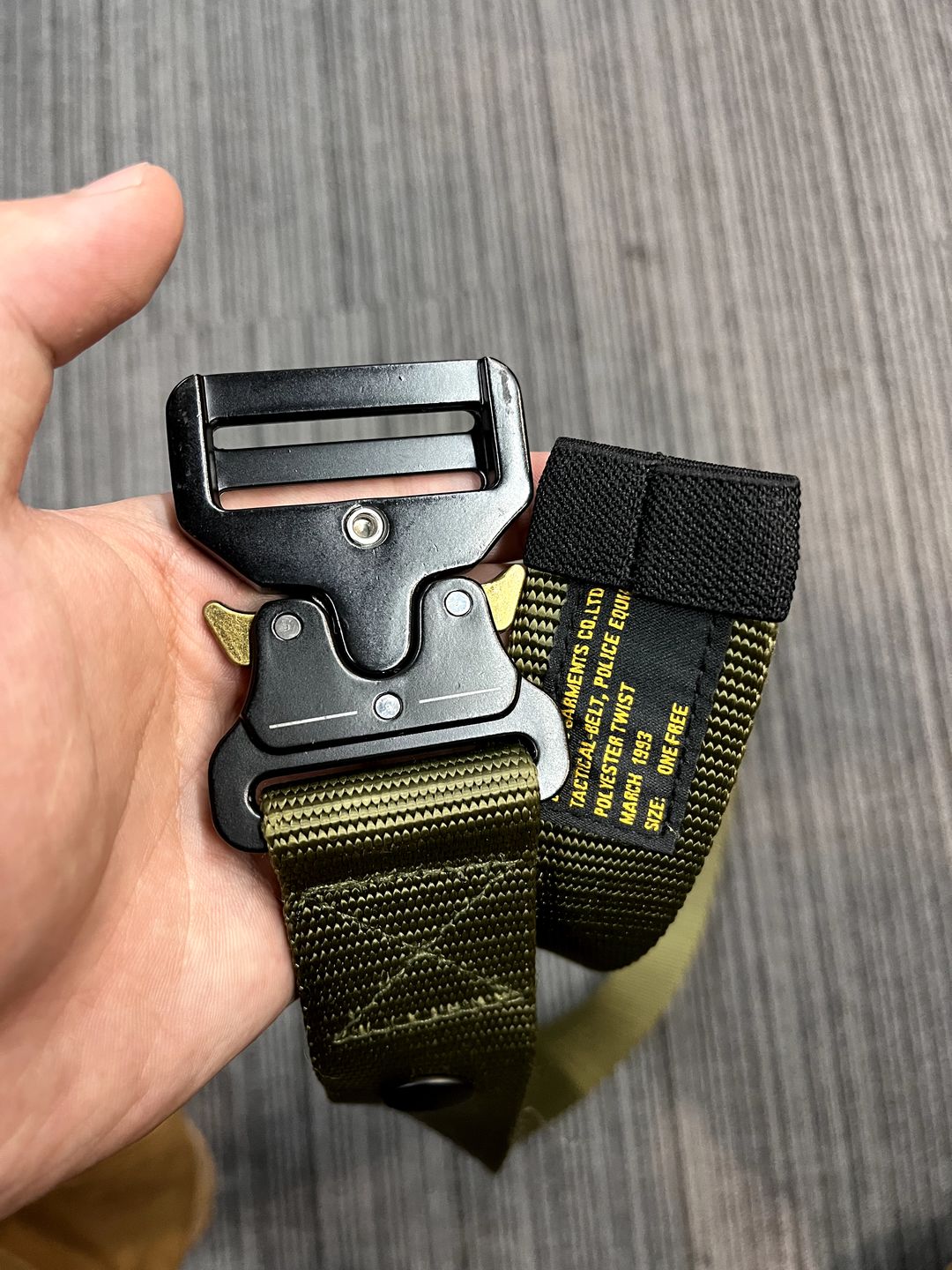 Customer photo review of コブラバックルベルト