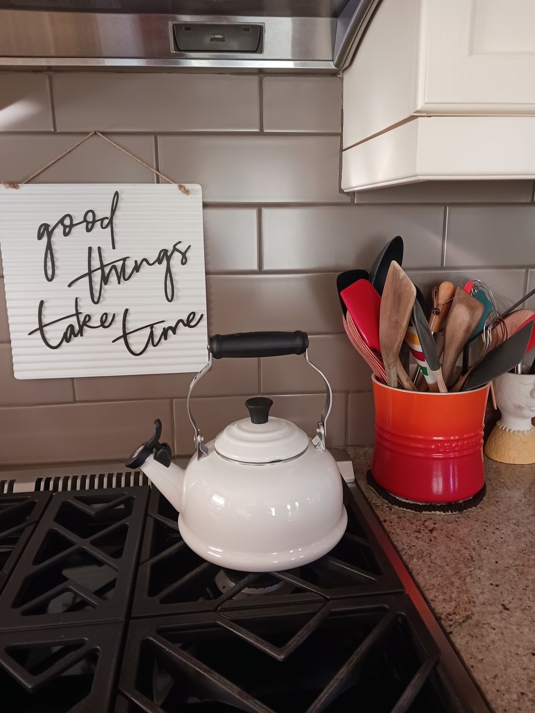 Customer photo review of Le Creuset Whistling Kettle - Classic