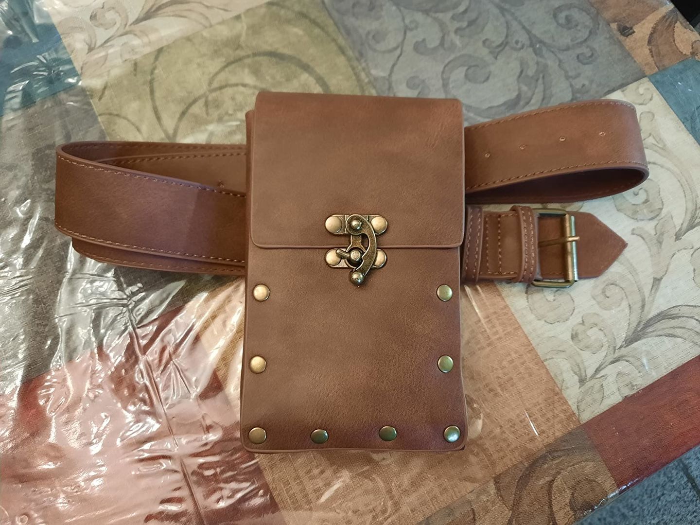 Customer photo review of Mini steampunk bag