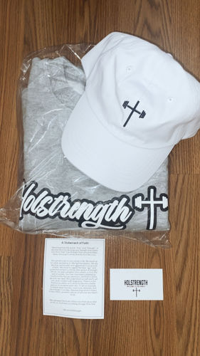 Customer photo review of Puff Print Vintage Crew