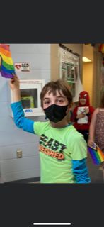 Customer photo review of Kids KN95 Respirator Face Mask Individually Sealed by PPE Supply (Cone Shape)