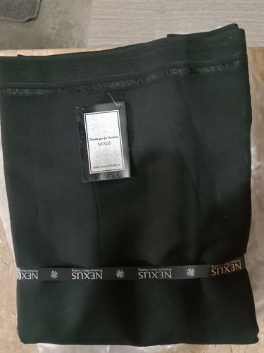 Customer photo review of Crown Fine Quality Wash and Wear ( Unstitched ) Black
