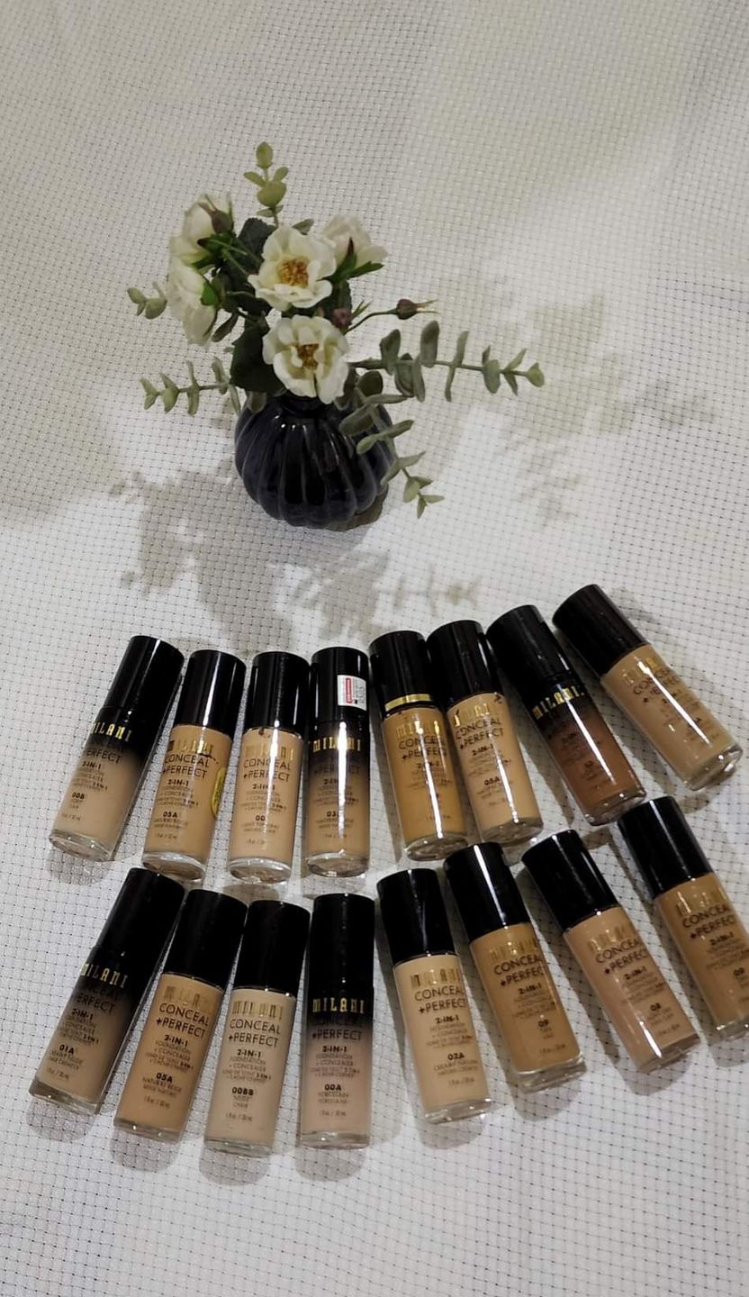 Customer photo review of Milani Conceal + Perfect 2 In 1 Foundation Assorted - Wholesale 8 Units (MIC+PLI6)
