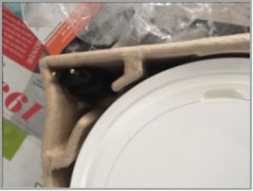 Customer photo review of Automatic Robot Vacuum Cleaner