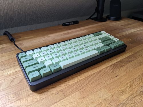 Customer photo review of IDOBAO ID67 65% HOT SWAP MECHANICAL KEYBOARD KIT