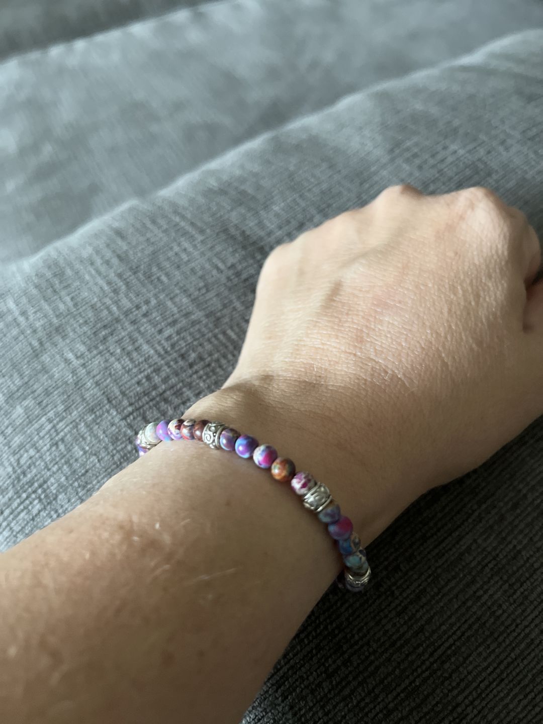 Customer photo review of Tibetan Energy Bracelet