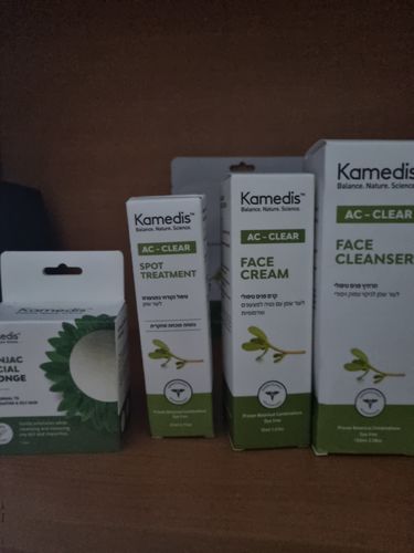 Customer photo review of ערכה טיפולית לעור שמן ופצעונים | AC - CLEAR CONTROL KIT