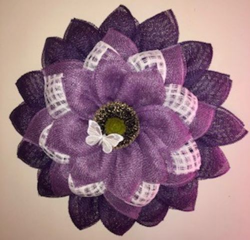 Customer photo review of 5"Dia Flower Head Yellow/Black FJ5174