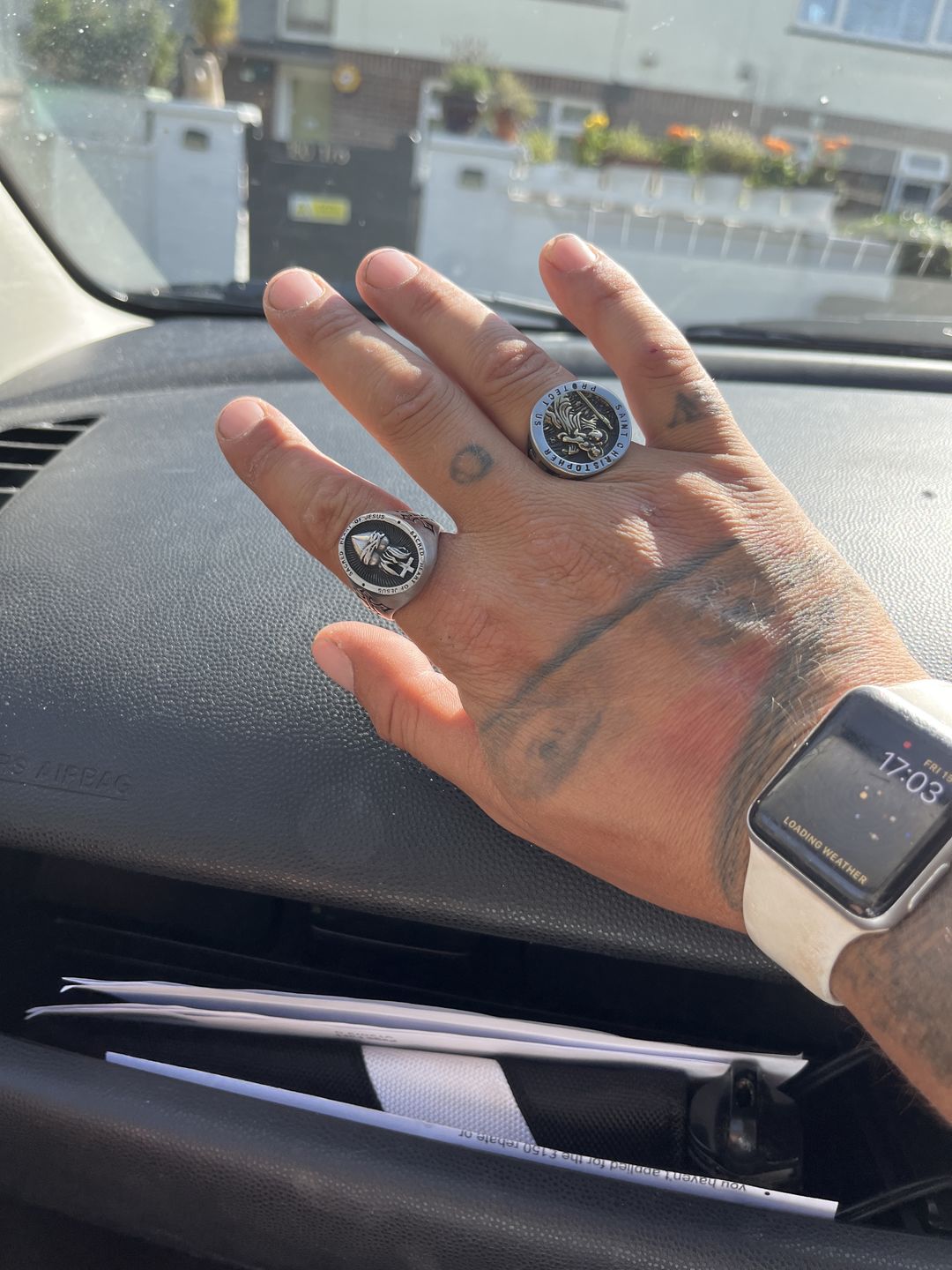 Customer photo review of Sacred Heart