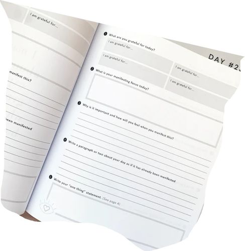 Customer photo review of Vision Board Graphics Book