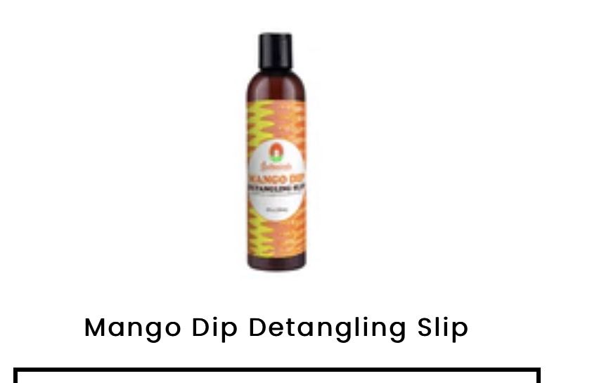Customer photo review of Mango Dip Detangling Slip