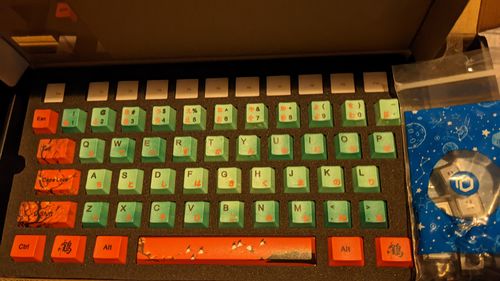 Customer photo review of 2022 IDOBAO  Mystery_Box - keycaps Products Boxes:Surprise Suits Gifts for Your Family and Friends,Exciting Adventure Random Boxes Luck Box Storage Box