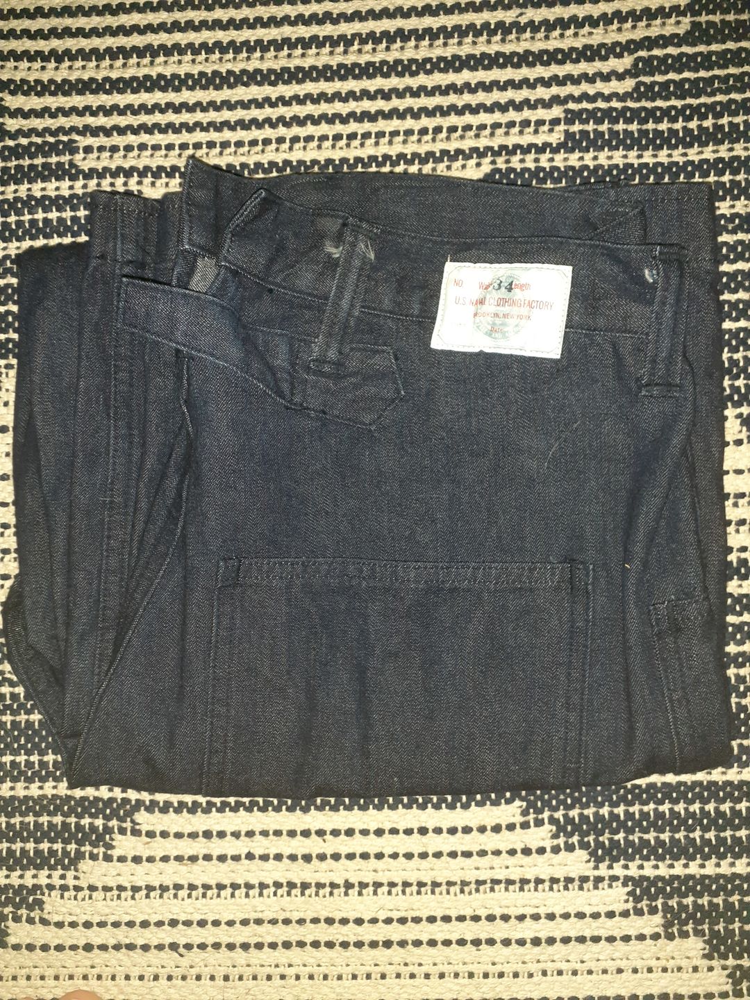 Customer photo review of 1917 US Navy 1st Denim Pants