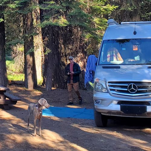 Customer photo review of Sprinter - Windshield Shade