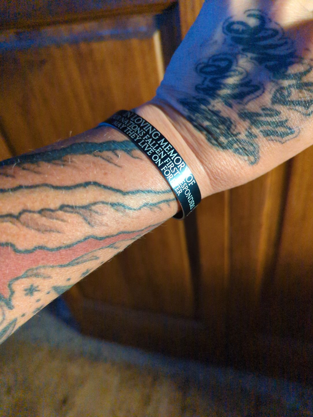 Customer photo review of First Responders Memorial Band