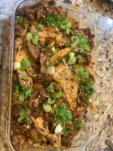 Customer photo review of [N1] Spicy Cumin Lamb Hand-Ripped Noodles Meal Kit (4 Servings)