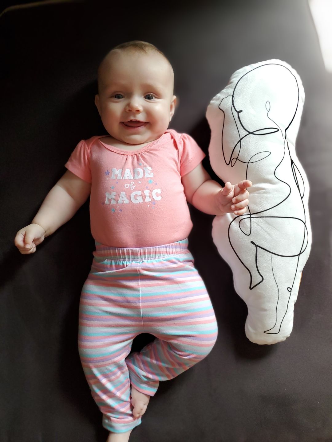 Customer photo review of Birth Pillow Line One