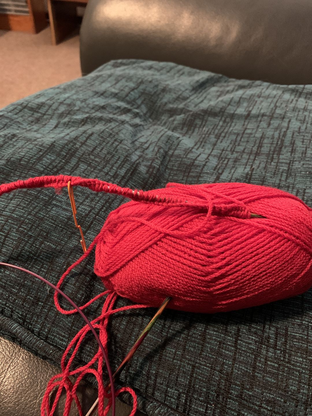 Customer photo review of Bluebell Merino 5 ply