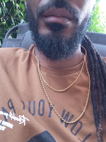 Customer photo review of CLEAN. - 3MM OR 18K