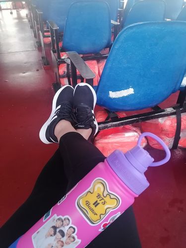 Customer photo review of adidas Women's QT Racer 2.0