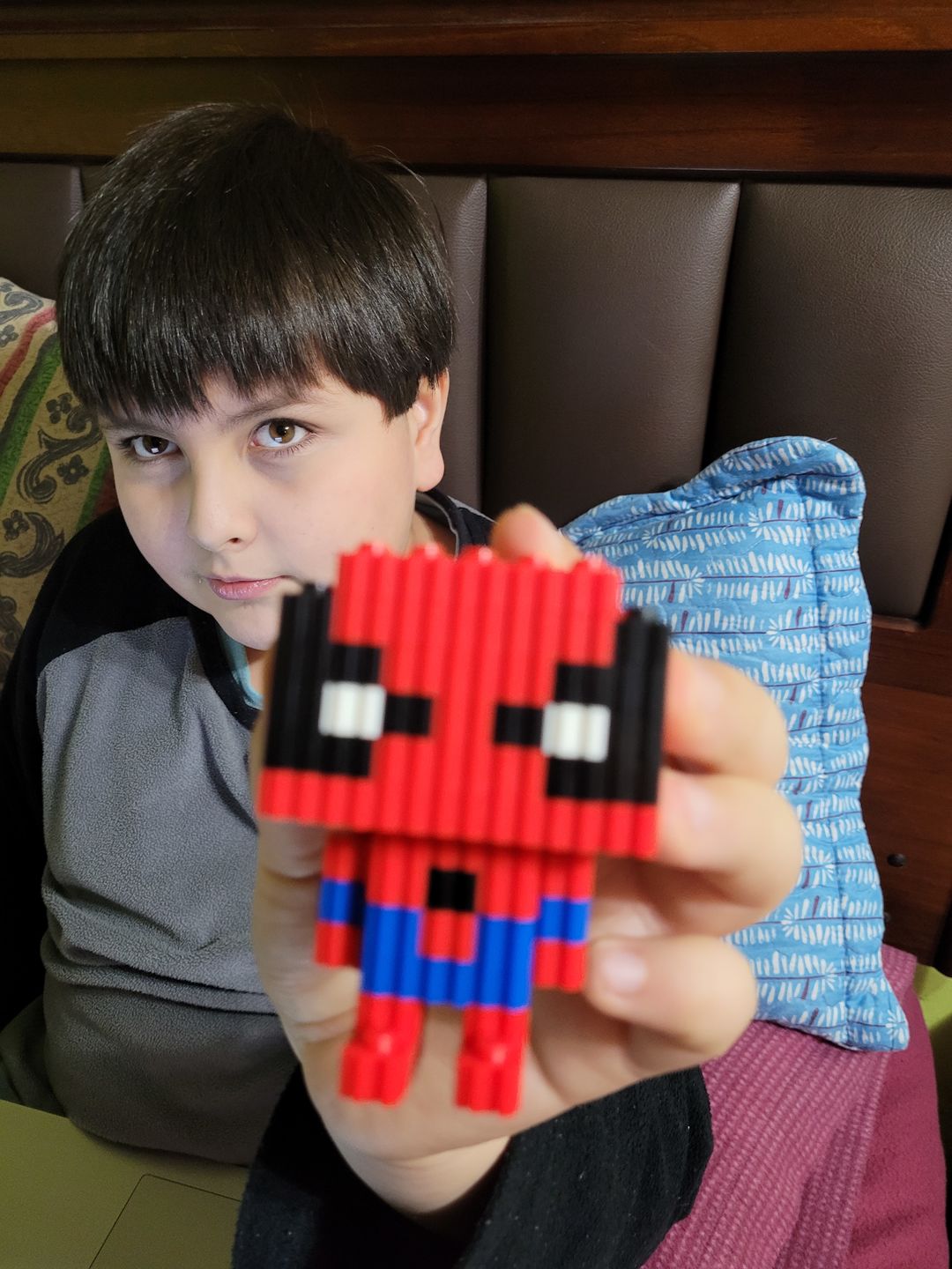 Customer photo review of Spiderman Armable 3D - PixBrix