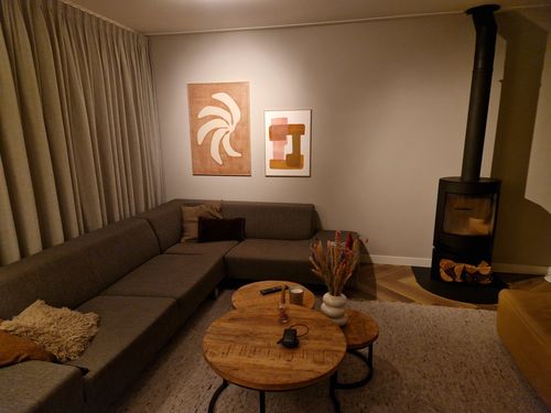 Customer photo review of Terracotta & pink "City of Dreamers"