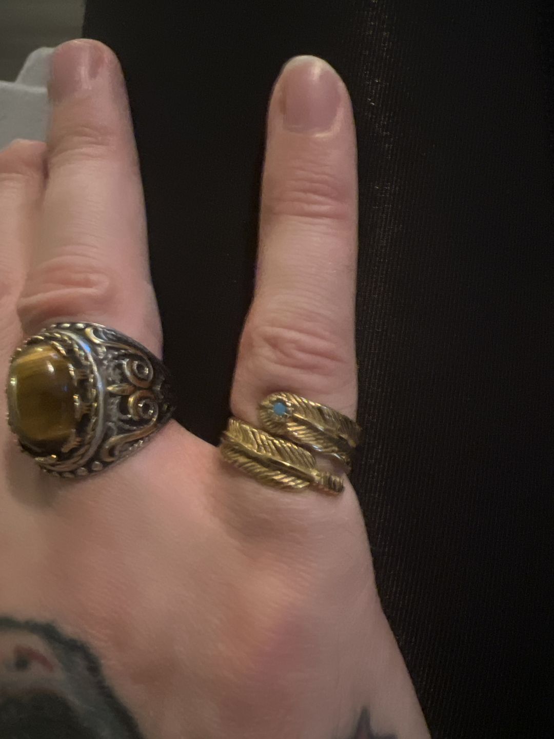 Customer photo review of Dodo. - Gold & Blue