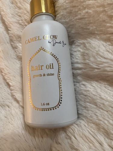 Customer photo review of Growth & Shine Hair Oil