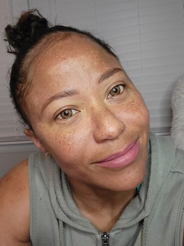 Customer photo review of Cocktail Tequila sunrise Colored Contact Lenses
