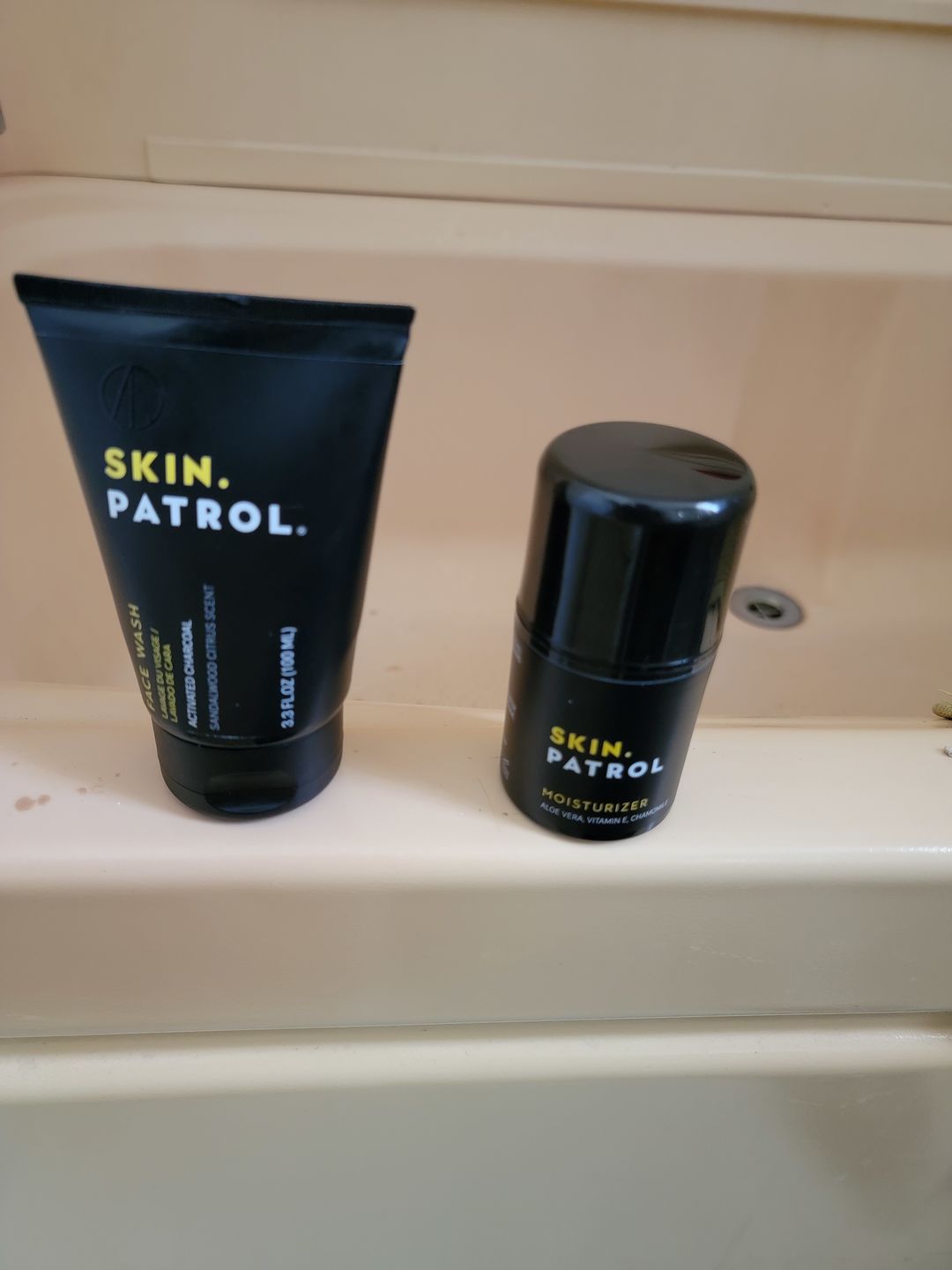 Customer photo review of FACE WASH + MOISTURIZER BUNDLE