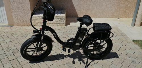 Customer photo review of CMACEWHEEL Y20 750W 20" Step-through Folding Electric Fat Bike 15Ah 45km/h 100km [ Pre-order ]