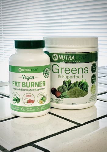 Customer photo review of NutraLeaf® Vegan Fat Burner