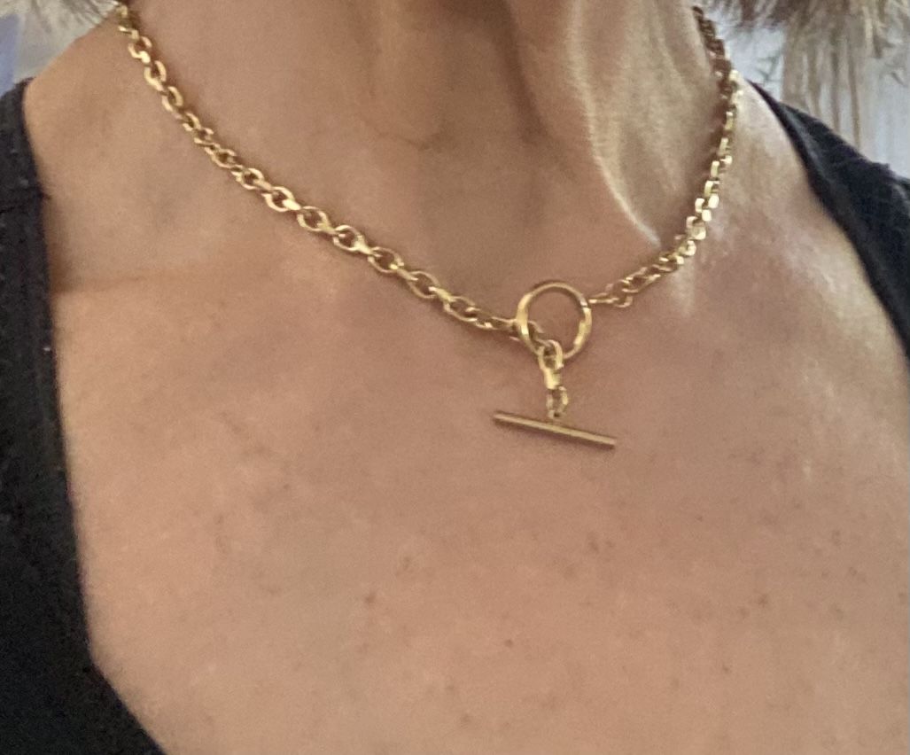 Customer photo review of Cuban Choker Necklace