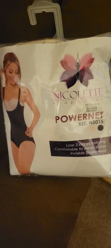 Customer photo review of Sculpting Bodysuit with Brief NS015