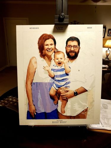 Customer photo review of Paint By Numbers - Favorite photo