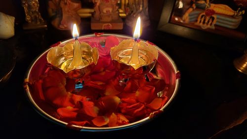 Customer photo review of Vathi Diya With Plate Set