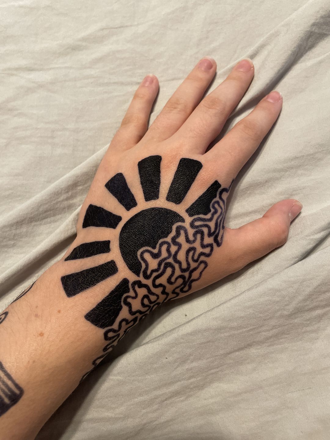 Customer photo review of 1 oz. Bottle of Fresh Jagua tattoo Gel