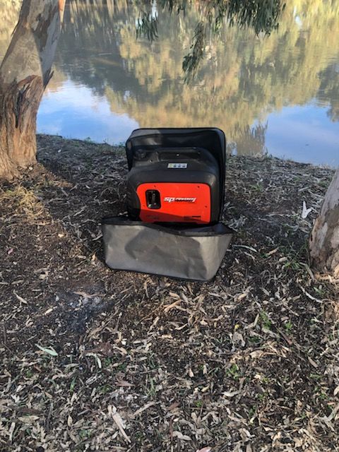 Customer photo review of X-Large Universal Inverter Generator Bag