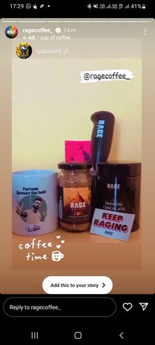 Customer photo review of Drinking Chocolate Mega Combo