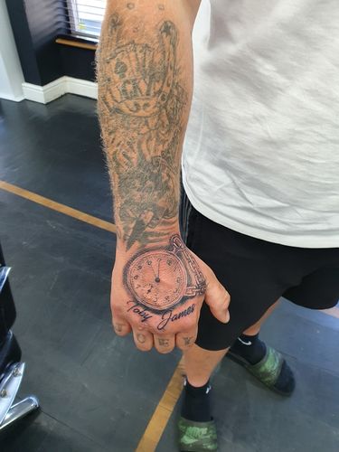 Customer photo review of TattooNumbx Numbing Cream