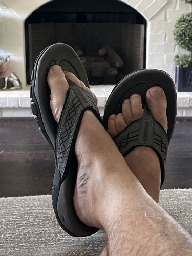 Customer photo review of Wide Toe Slippers - Ramble Lite