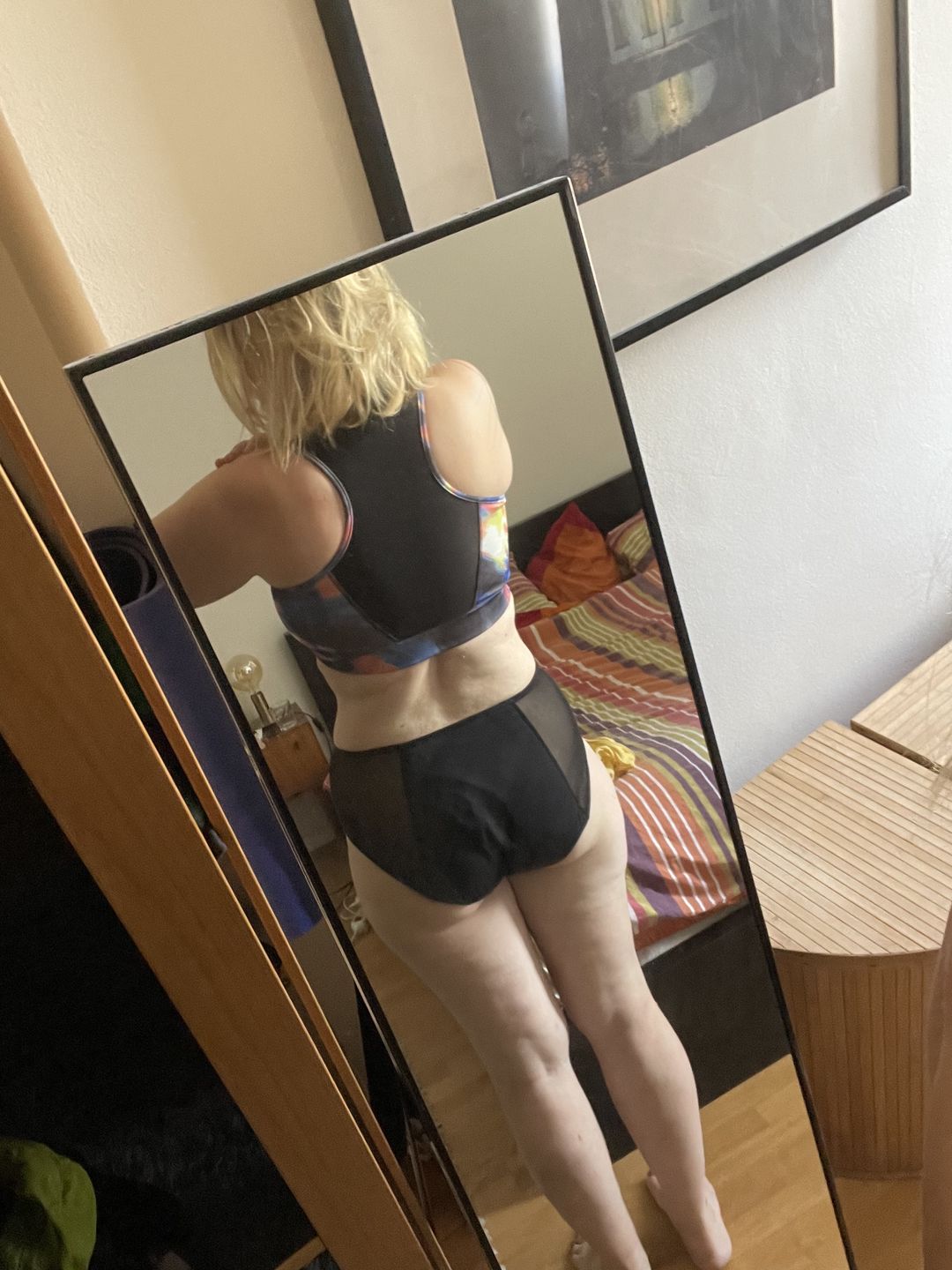 Customer photo review of Culotte Menstruelle gainante Clara (taille haute)